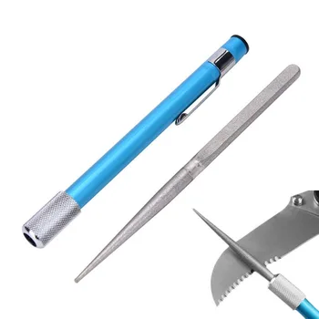 3 in 1 Outdoor Pocket Knife Sharpener Pen Diamond Fishhook Sharpener Multi-function Tool for serrated knives
3 in 1 Outdoor Pocket Knife Sharpener Pen Diamond Fishhook Sharpener Multi-function Tool for serrated knives