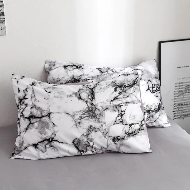 Geometric Marble Printed Pillowcase Stone Texture Pattern 2pcs Pillow Shams for Bed Luxury Throw Pillow Cover 50x70cm
Geometric Marble Printed Pillowcase Stone Texture Pattern 2pcs Pillow Shams for Bed Luxury Throw Pillow Cover 50x70cm