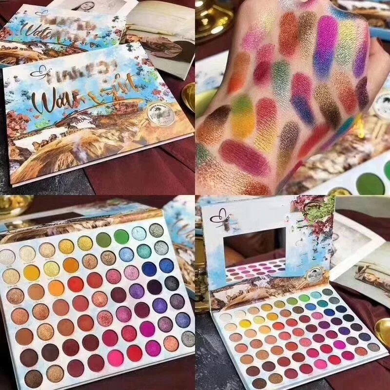 Professional 63 Colors Matte Water Light Eyeshadow Palette URBAN Glitter Makeup Natural Brilliant Beauty Eye Shadow Kit
Professional 63 Colors Matte Water Light Eyeshadow Palette URBAN Glitter Makeup Natural Brilliant Beauty Eye Shadow Kit