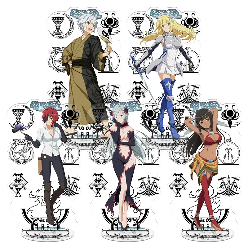 Danjon ni deai o motomeru no wa machigatte irudarou ka Toy Height 21cm Anime Action Figure Toy Acrylic Decorative Ornaments
Danjon ni deai o motomeru no wa machigatte irudarou ka Toy Height 21cm Anime Action Figure Toy Acrylic Decorative Ornaments