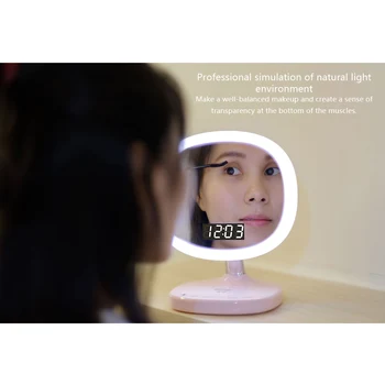 Makeup Mirror with Touch Dimmer Wireless Charger Cosmetic Mirror Switch Battery Operated Stand for Tabletop Bathroom Travel
Makeup Mirror with Touch Dimmer Wireless Charger Cosmetic Mirror Switch Battery Operated Stand for Tabletop Bathroom Travel