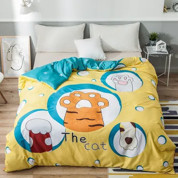 1pcs 100% Cotton Cartoon Pig Cat Claw Blanket Duvet cover for Kids Children Baby Bedroom and School Queen Comforter/Quilt Cover
1pcs 100% Cotton Cartoon Pig Cat Claw Blanket Duvet cover for Kids Children Baby Bedroom and School Queen Comforter/Quilt Cover