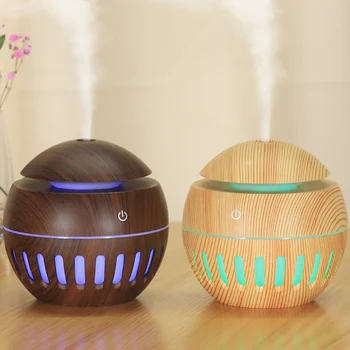 2020 Air Humidifier 130ml Aroma Essential Oil with Wood Grain 7 Color Changing LED Lights for Office Home NEW
2020 Air Humidifier 130ml Aroma Essential Oil with Wood Grain 7 Color Changing LED Lights for Office Home NEW