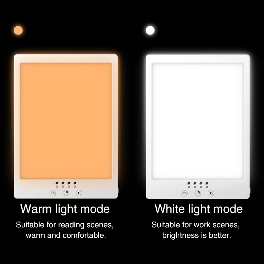 Dimming Happy Timing Waterproof 360 Rotating Sunlight Simulation Therapy Lamp Anti Fatigue Sad USB Rechargeable Home Night Light
Dimming Happy Timing Waterproof 360 Rotating Sunlight Simulation Therapy Lamp Anti Fatigue Sad USB Rechargeable Home Night Light