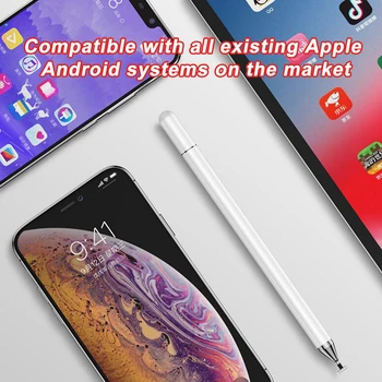 Generic Stylus For Tablet Phone Capacitive Screen Pencil Write Draw Touch Pen For Ipad Fit Iphone Suitable All Android Device 3
Generic Stylus For Tablet Phone Capacitive Screen Pencil Write Draw Touch Pen For Ipad Fit Iphone Suitable All Android Device 3