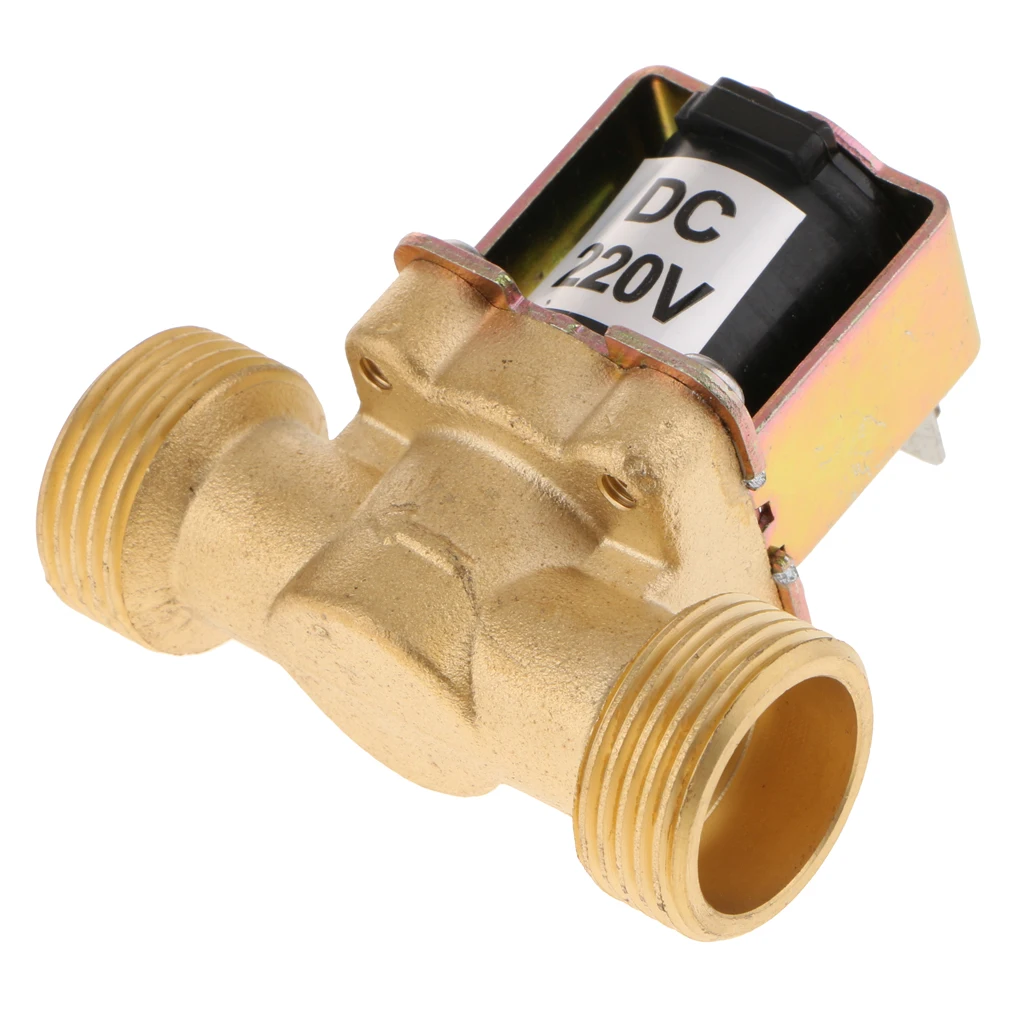 Brass Electromagnetic / Inlet water solenoid valve 6 Points Outer Teeth 220V Brass Electromagnetic / Inlet water solenoid valve 6 Points Outer Teeth 220V