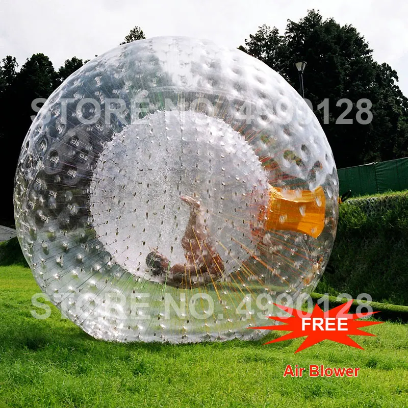 Free Shipping Rolling Ball 2.5M 3.0M Inflatable Grass Ball Human Hamster Ball Inflatable Body Zorb Ball for Outdoor Game
Free Shipping Rolling Ball 2.5M 3.0M Inflatable Grass Ball Human Hamster Ball Inflatable Body Zorb Ball for Outdoor Game