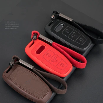 Car Suede Leather Key Case Cover Bag For Audi Q3 Q5 Q8 Q7 Sline C5 C8 A4 B6 B7 B8 B9 TT 80 S6 A1A4 B8 A5 A6 A7 A8 D5 TT 8P 8L
Car Suede Leather Key Case Cover Bag For Audi Q3 Q5 Q8 Q7 Sline C5 C8 A4 B6 B7 B8 B9 TT 80 S6 A1A4 B8 A5 A6 A7 A8 D5 TT 8P 8L