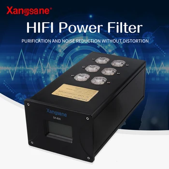 Xangsane US gold-plated/rhodium-plated power filter high-power power purifier HiFi amplifier audio row socket Power outlet
Xangsane US gold-plated/rhodium-plated power filter high-power power purifier HiFi amplifier audio row socket Power outlet
