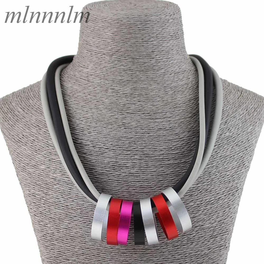 Фото Новинка разноцветные металлические круглые подвески и ожерелья для женщин
