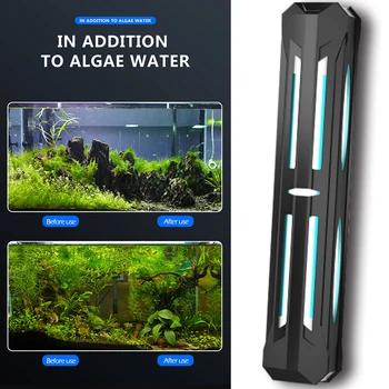 9W/11W/13W Waterproof Fish Tank Aquarium Sterilization Ultraviolet Germicidal Lamp UV Timing Household Disinfection Lights 
9W/11W/13W Waterproof Fish Tank Aquarium Sterilization Ultraviolet Germicidal Lamp UV Timing Household Disinfection Lights