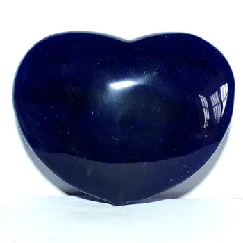 smelting blue quartz crystal heart Home furnishing decoration stone and crystal 
smelting blue quartz crystal heart Home furnishing decoration stone and crystal