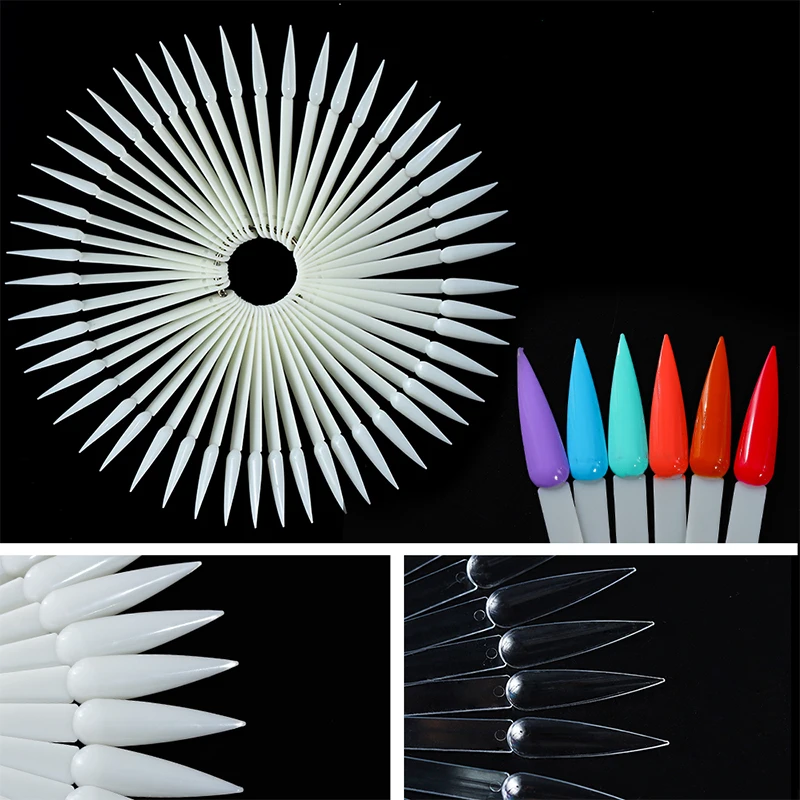 50Pcs/Bag ABS Fake Nails Accessories Pointed Fashion Template for Nail Polish New False Nail Props Press on Nails
50Pcs/Bag ABS Fake Nails Accessories Pointed Fashion Template for Nail Polish New False Nail Props Press on Nails
