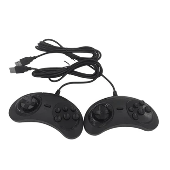 USB Gamepad Game Controller 6 Buttons for SEGA USB Gaming Joystick Holder for PC MAC Mega Drive Gamepads
USB Gamepad Game Controller 6 Buttons for SEGA USB Gaming Joystick Holder for PC MAC Mega Drive Gamepads