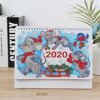 2020 Xmas Mouse Calendar DIY Drill Special Shape Diamond Painting Ornament Cross Stitch Agenda Organizer Home Bedroom Decoration
2020 Xmas Mouse Calendar DIY Drill Special Shape Diamond Painting Ornament Cross Stitch Agenda Organizer Home Bedroom Decoration