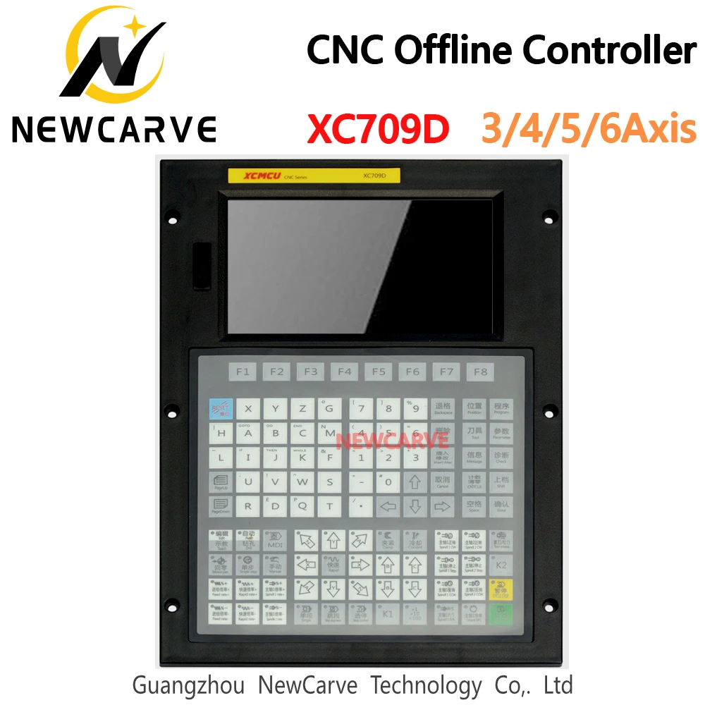 XCMCU XC709D 3/4/5/6 Axis USB CNC Control System FANUC G-code Support Offline Milling Boring Tapping Drilling Feeding NEWCARVE
XCMCU XC709D 3/4/5/6 Axis USB CNC Control System FANUC G-code Support Offline Milling Boring Tapping Drilling Feeding NEWCARVE