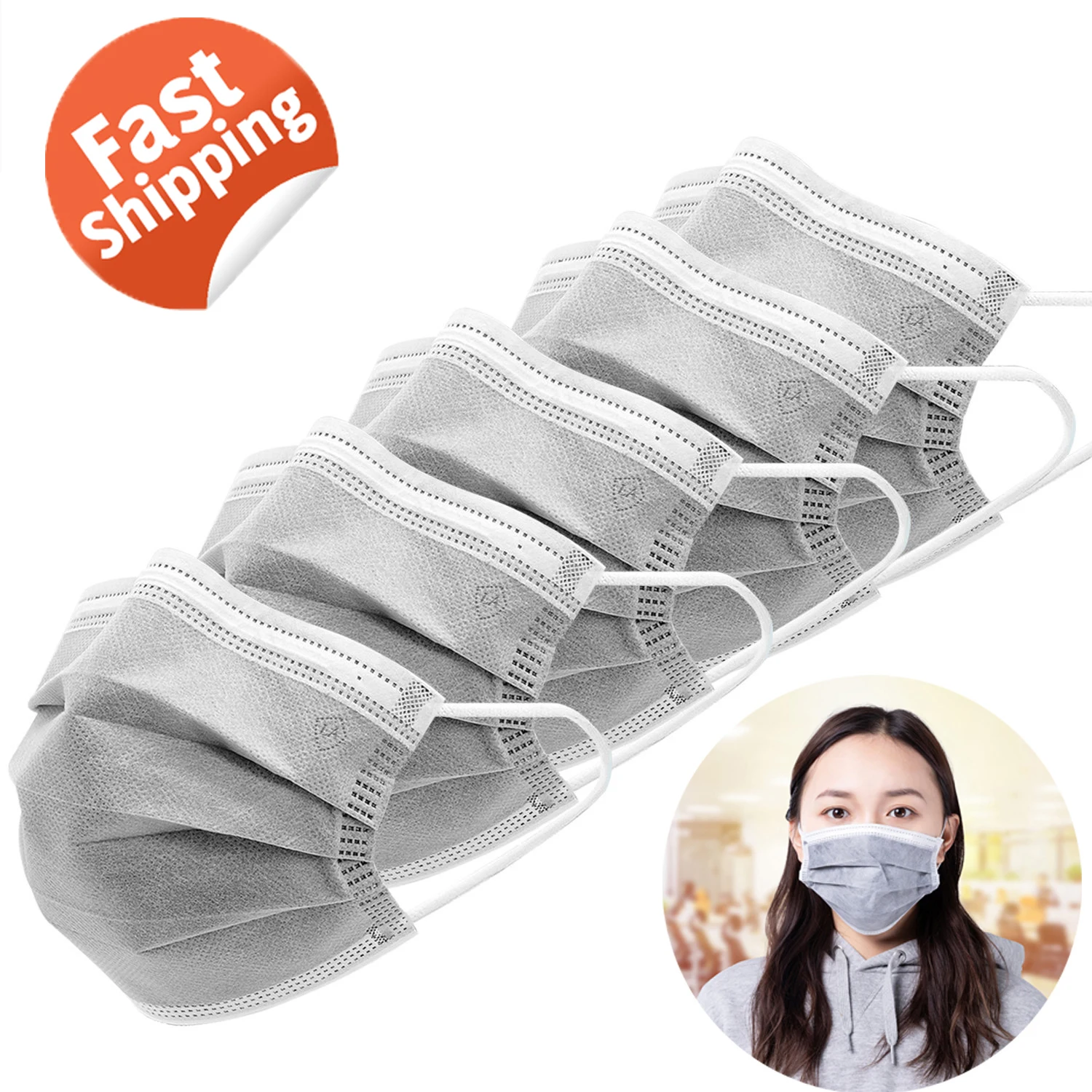 5/10Pcs Protect Mask Disposable Dustproof Respirator Filter 4 Layers Respirator Breathable Safety Pollution Face Masks
5/10Pcs Protect Mask Disposable Dustproof Respirator Filter 4 Layers Respirator Breathable Safety Pollution Face Masks