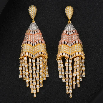 GODKI Hot Vintage Long Tassel Dangle Pendant Earrings for Boble Women Bridal Wedding Party Show Daily Earrings New Hot Jewelry
GODKI Hot Vintage Long Tassel Dangle Pendant Earrings for Boble Women Bridal Wedding Party Show Daily Earrings New Hot Jewelry
