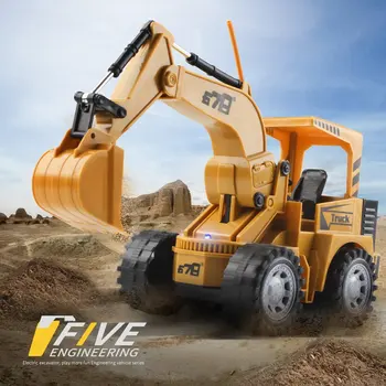 1:24 Remote Control Engineering Vehicle Car 5-CH Simulation RC Road Roller Bulldozer Truck Track Crawler Excavator kids gifts
1:24 Remote Control Engineering Vehicle Car 5-CH Simulation RC Road Roller Bulldozer Truck Track Crawler Excavator kids gifts