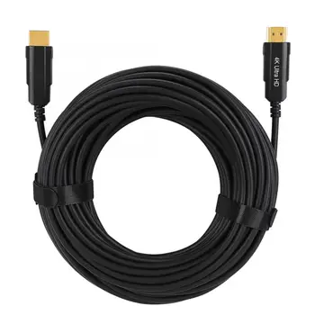 HDMI HD Fiber Cable Gold-Plated Interface 4K 60Hz Lossless Transmission Engineering Cable Optical Transmission Cable
HDMI HD Fiber Cable Gold-Plated Interface 4K 60Hz Lossless Transmission Engineering Cable Optical Transmission Cable