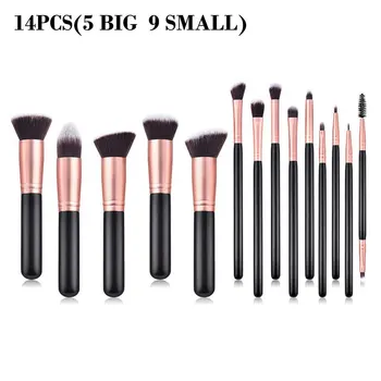 14 Brushes For Make-up Professional Eye Shadow Foundation Eyebrow Lip Makeup Brush Suit Make Up Tools
14 Brushes For Make-up Professional Eye Shadow Foundation Eyebrow Lip Makeup Brush Suit Make Up Tools