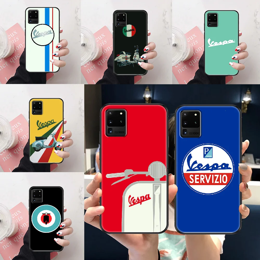 Vespa Motorcycle Scooter Phone case For Samsung Galaxy Note 4 8 9 10 20 S3 S5 S8 S9 S10 S20 Plus UITRA Ultra black painting Etui
Vespa Motorcycle Scooter Phone case For Samsung Galaxy Note 4 8 9 10 20 S3 S5 S8 S9 S10 S20 Plus UITRA Ultra black painting Etui