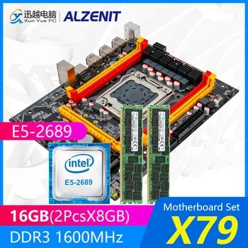 ALZENIT X79 Motherboard Set X79M-CE3 MATX With Intel Xeon E5-2689 2.6GHz CPU 2*8GB (16GB) DDR3 1600MHz ECC/REG RAM
ALZENIT X79 Motherboard Set X79M-CE3 MATX With Intel Xeon E5-2689 2.6GHz CPU 2*8GB (16GB) DDR3 1600MHz ECC/REG RAM