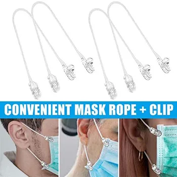 10pcs Adjustable Face Mask Lanyard Handy Convenient Safety Mask Rest Ear Holder Rope Neck Hanging
10pcs Adjustable Face Mask Lanyard Handy Convenient Safety Mask Rest Ear Holder Rope Neck Hanging