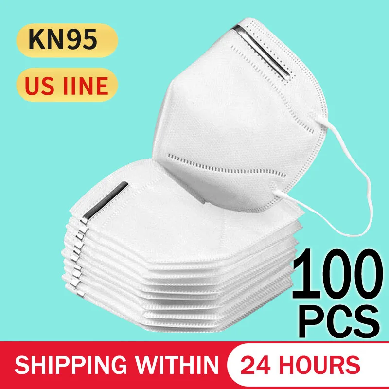 100PCS N95 Mask Mouth Face Mask Dust KN95 Masks PM2.5 Anti-fog Protective Respirator Reusabl 
100PCS N95 Mask Mouth Face Mask Dust KN95 Masks PM2.5 Anti-fog Protective Respirator Reusabl