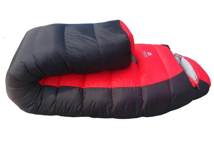 Mountain Winter Down Sleeping Bag -10 Degree 1.7 KG Ultralight Portable Mummy Sleeping Bag For Outdoor Camping Hiking Traveling (9)