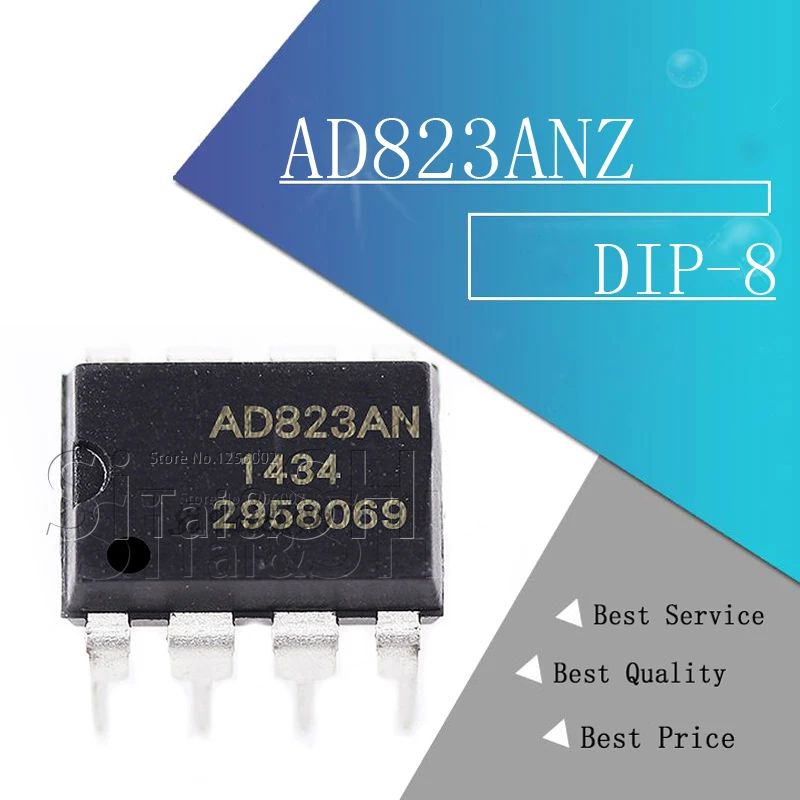 2 шт. AD823ANZ DIP8 AD823 AD823AN DIP-8 DIP AD823A | Электронные компоненты и принадлежности