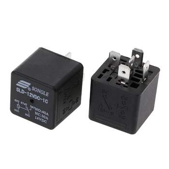 2Pcs SLDH-12VDC-1C 1.6W High Power Relay NO 80A NC 60A 5pin Automotive Relay
2Pcs SLDH-12VDC-1C 1.6W High Power Relay NO 80A NC 60A 5pin Automotive Relay