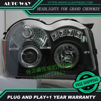 Car Styling Head Lamp for Jeep Grand Cherokee Headlights LED Headlight DRL Daytime Running Light Bi-Xenon Lens HID Double
Car Styling Head Lamp for Jeep Grand Cherokee Headlights LED Headlight DRL Daytime Running Light Bi-Xenon Lens HID Double