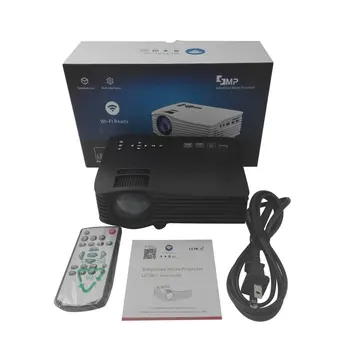 Portable UC36 1080P Full High Definition Home Theater 3D Cinema HDMI USB Digital Multimedia LED Mini Projector