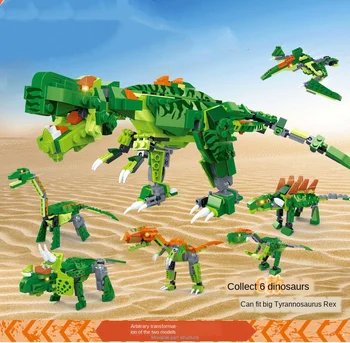 8705 dinosaur robot six in one Jurassic deformation overlord robot small particle boy building block toy
8705 dinosaur robot six in one Jurassic deformation overlord robot small particle boy building block toy