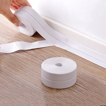 Waterproof Mold Proof Adhesive Tape Self Adhesive Kitchen Ceramic Wall Sticker Kitchen Bathroom Tools Door Sealing Tape Gadgets 
Waterproof Mold Proof Adhesive Tape Self Adhesive Kitchen Ceramic Wall Sticker Kitchen Bathroom Tools Door Sealing Tape Gadgets