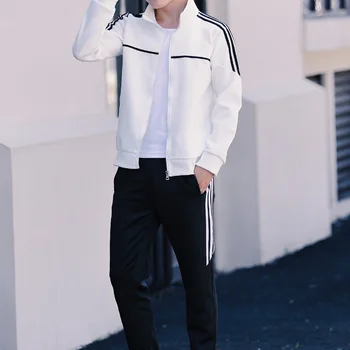 PADEGAO New Men's Set Spring Autumn Sportswear 2 Piece Sets Sports Suit Jacket+Pant Sweatsuit Male Tracksuit Asia Size PDG1249
PADEGAO New Men's Set Spring Autumn Sportswear 2 Piece Sets Sports Suit Jacket+Pant Sweatsuit Male Tracksuit Asia Size PDG1249