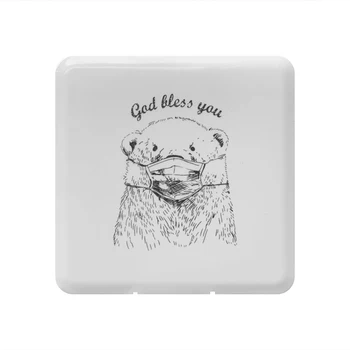 Disposable Face Mask Storage Dustproof Mask Holder (White Bear)A variety of colors to choose
Disposable Face Mask Storage Dustproof Mask Holder (White Bear)A variety of colors to choose