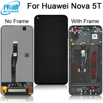 For Huawei Nova 5T / YAL-L21 LCD Display Screen + Touch Screen Digitizer Assembly Phone Replacement + Tools 
For Huawei Nova 5T / YAL-L21 LCD Display Screen + Touch Screen Digitizer Assembly Phone Replacement + Tools