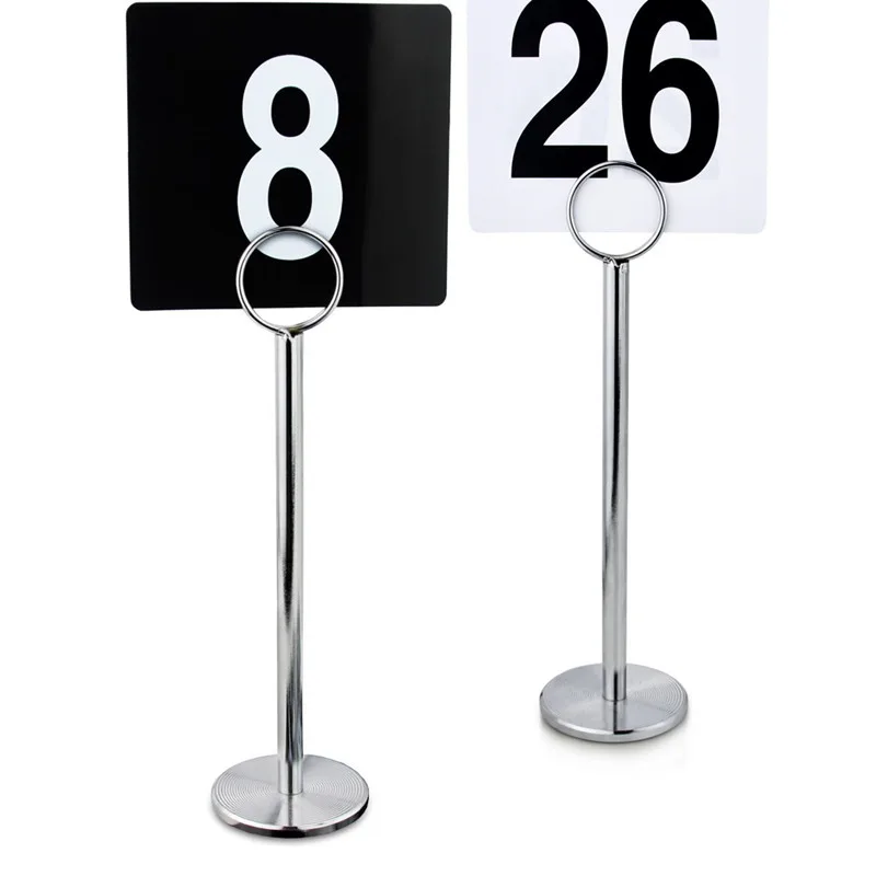 8" 12" Silver Stainless Steel Table Number Card Clips Tag Stands Table Number Holder Table Card Holder Place Card Holder
8" 12" Silver Stainless Steel Table Number Card Clips Tag Stands Table Number Holder Table Card Holder Place Card Holder