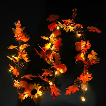 70.9in 180cm Artificial Autumn Fall Maple Leaves Garland Hanging Plant Home Decor 1pc DIY Wedding Light String Hanging
70.9in 180cm Artificial Autumn Fall Maple Leaves Garland Hanging Plant Home Decor 1pc DIY Wedding Light String Hanging