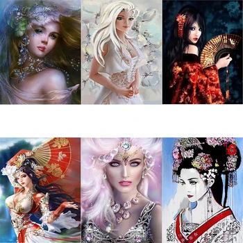 AMTMBS "Cartoon warrior" "Cartoon princess" Oil Painting By Numbers For Adults Paint By Numbers Canvas Painting DIY Decorations
AMTMBS "Cartoon warrior" "Cartoon princess" Oil Painting By Numbers For Adults Paint By Numbers Canvas Painting DIY Decorations