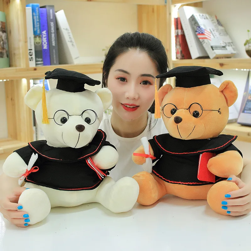 Dr. Hat Bear Cub Dr. Bear Plush Toy Doll Teddy Bear Graduation Photographing Commemorative Gift
Dr. Hat Bear Cub Dr. Bear Plush Toy Doll Teddy Bear Graduation Photographing Commemorative Gift