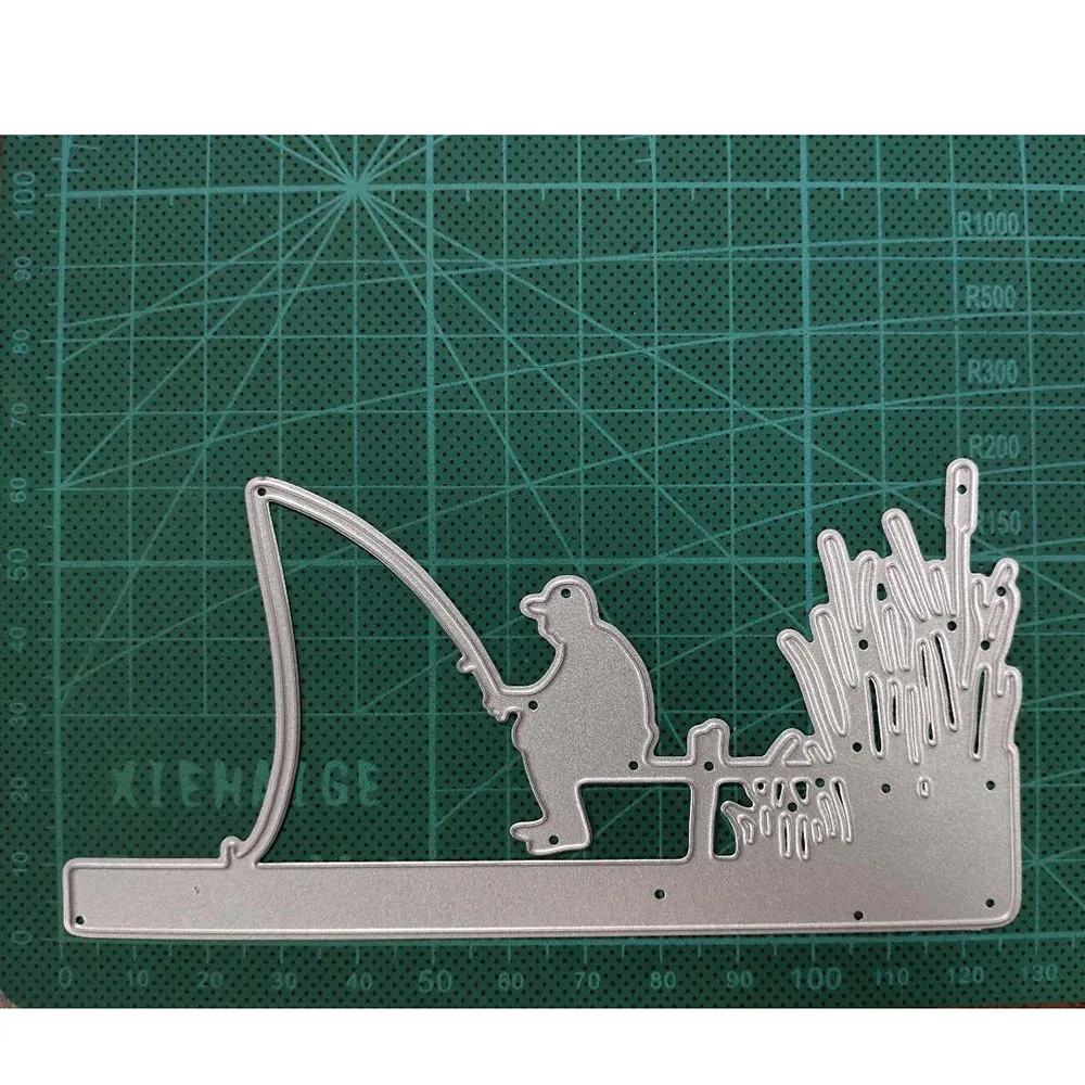 63*128mm Fishing boy Decorative Cards Metal Cutting Dies Stencil for DIY Scrapbooking Album Embossing Paper Cards
63*128mm Fishing boy Decorative Cards Metal Cutting Dies Stencil for DIY Scrapbooking Album Embossing Paper Cards