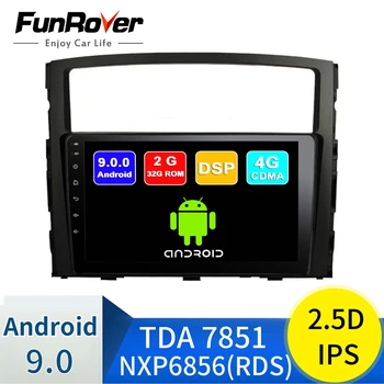 FUNROVER Android 9.0 2.5D+IPS Car Radio Multimedia Video Player Navigation For Mitsubishi Pajero 2006-2014 gps rds navi audio FM
FUNROVER Android 9.0 2.5D+IPS Car Radio Multimedia Video Player Navigation For Mitsubishi Pajero 2006-2014 gps rds navi audio FM