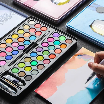 Watercolor Paint Set Graffiti Paintbrush With Box Solid Sketching Gift Portable Artist Students School Stationery Art Supplies
Watercolor Paint Set Graffiti Paintbrush With Box Solid Sketching Gift Portable Artist Students School Stationery Art Supplies