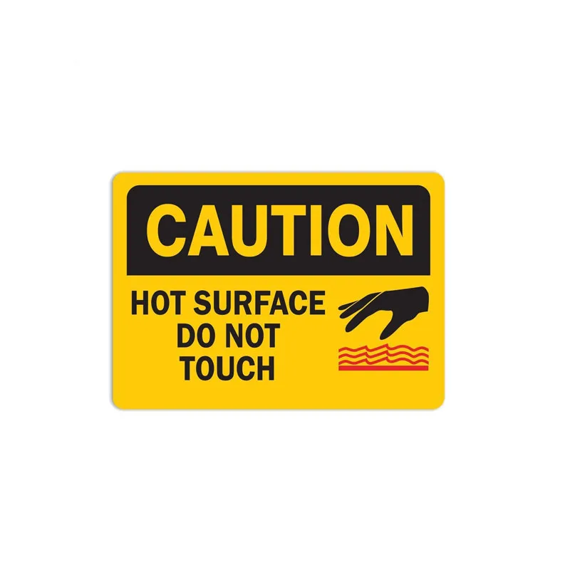 Interesting Caution Hot Surface Do Not Touch Car Sticker Accessories Car Styling Decal Vinyl PVC 14cm*10cm
Interesting Caution Hot Surface Do Not Touch Car Sticker Accessories Car Styling Decal Vinyl PVC 14cm*10cm