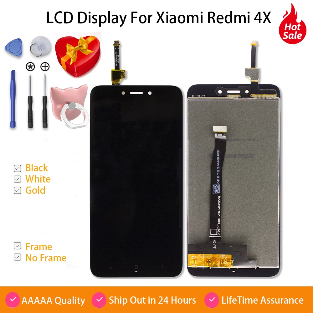 AAAAA Display For Redmi 4x LCD Touch Screen Digitizer Assembly Replacement For Xiaomi Redmi 4x Pro Prime 5.0'' LCD Display
AAAAA Display For Redmi 4x LCD Touch Screen Digitizer Assembly Replacement For Xiaomi Redmi 4x Pro Prime 5.0'' LCD Display