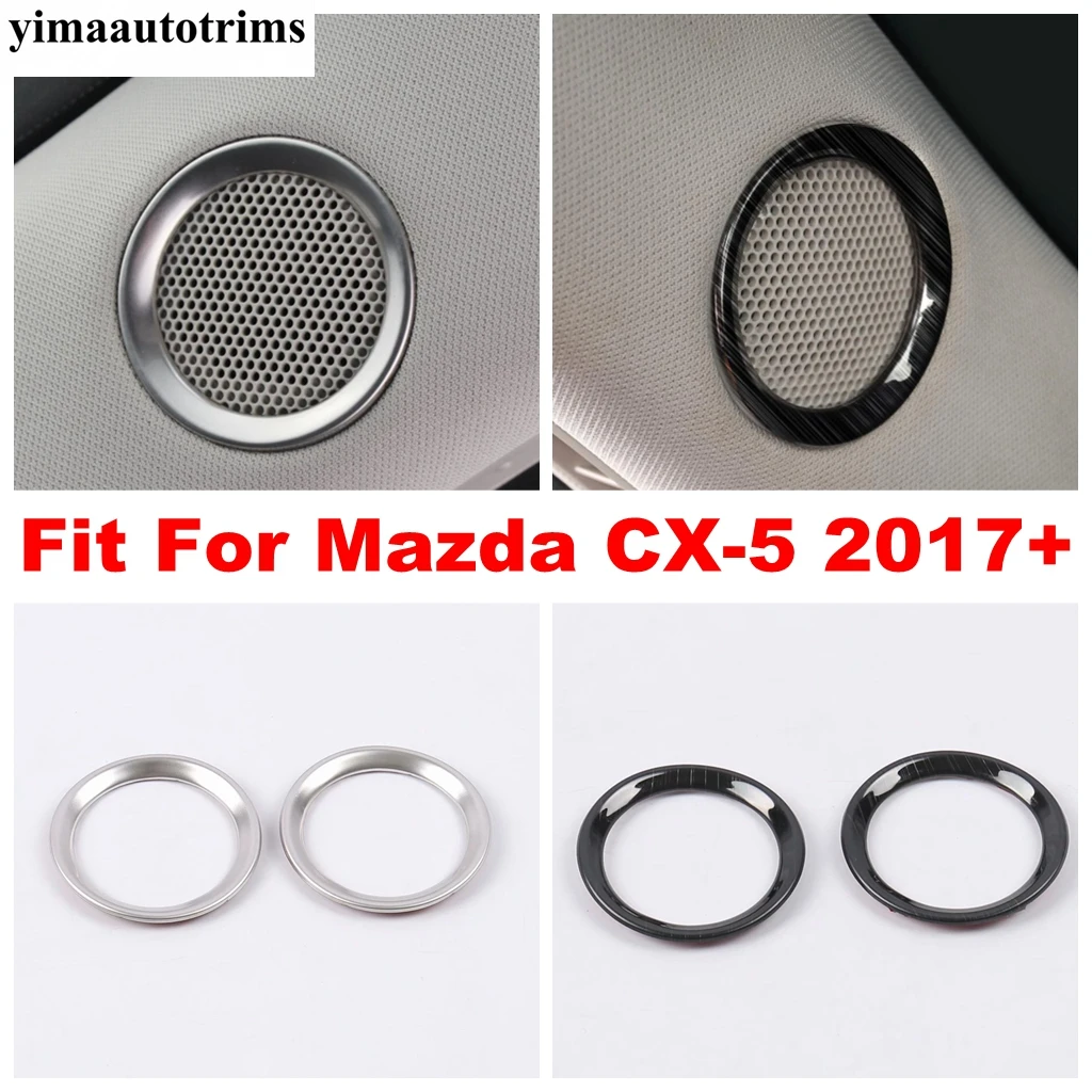 For Mazda CX-5 CX5 2017 - 2023 Pillar A Speaker Stereo Audio Decor Frame Cover Kit Trim Accessories Stainless Steel Interior
For Mazda CX-5 CX5 2017 - 2023 Pillar A Speaker Stereo Audio Decor Frame Cover Kit Trim Accessories Stainless Steel Interior