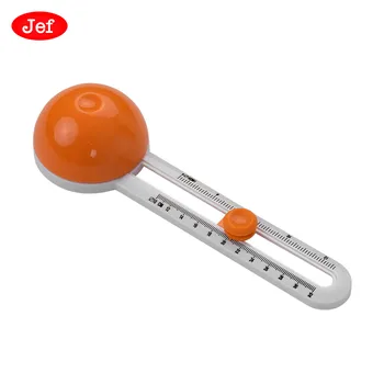 Jef Rotary Circle Cutter Mini Portable Paper Trimmer Adjustable Circle Hole Cutter Tool with 2 Replaceable Blades for Paper
Jef Rotary Circle Cutter Mini Portable Paper Trimmer Adjustable Circle Hole Cutter Tool with 2 Replaceable Blades for Paper